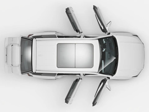 2026 GAC GS8 Traveler with Interior 3D Model