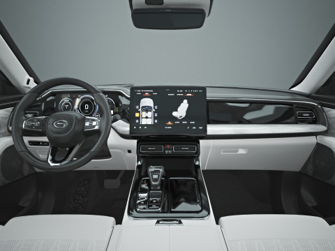 2026 GAC GS8 Traveler with Interior 3D Model