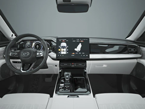 2026 GAC GS8 Traveler with Interior 3D Model