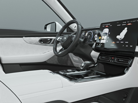 2026 GAC GS8 Traveler with Interior 3D Model