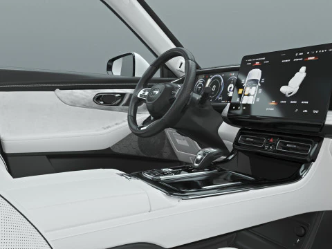 2026 GAC GS8 Traveler with Interior 3D Model