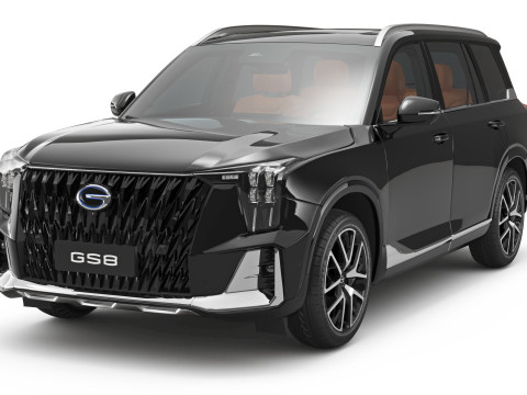 2026 GAC GS8 6 Seats with Interior 3D 模型