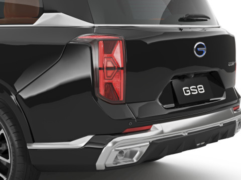 2026 GAC GS8 6 Seats with Interior 3D 模型