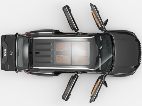 2026 GAC GS8 6 Seats with Interior 3D 模型