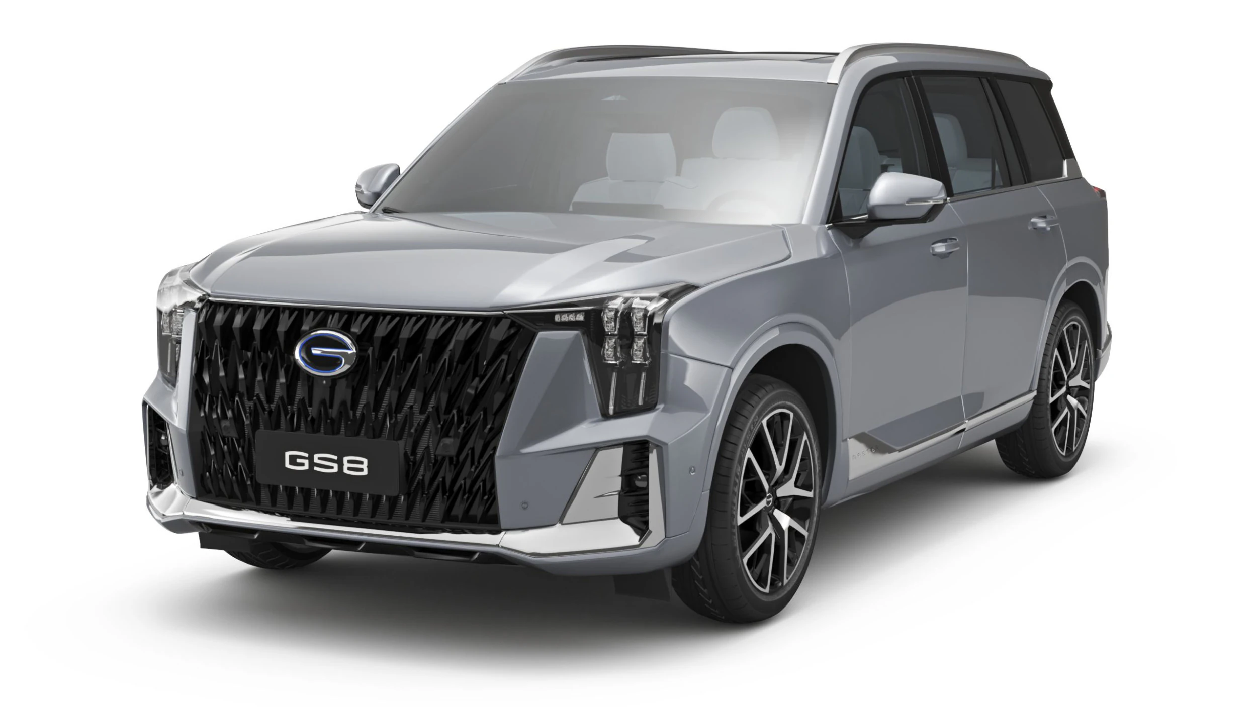2026 GAC GS8 7 Seats Hybrid with Interior 3D Model .c4d .max .obj .3ds .fbx .stl .blend