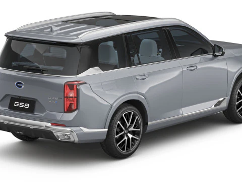 2026 GAC GS8 7 Seats Hybrid with Interior 3D Model