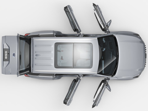 2026 GAC GS8 7 Seats Hybrid with Interior 3D मॉडल