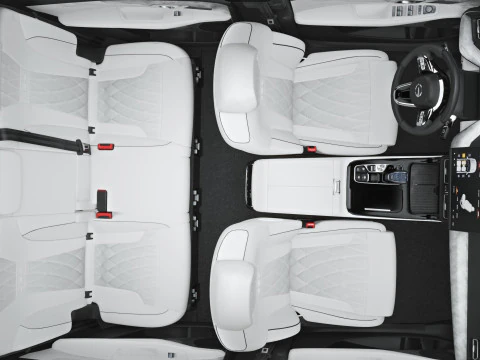 2026 GAC GS8 7 Seats Hybrid with Interior 3D Model