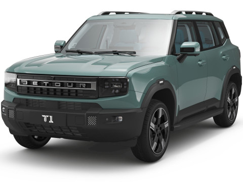 2025 Jetour T1 With Interior 3D 模型