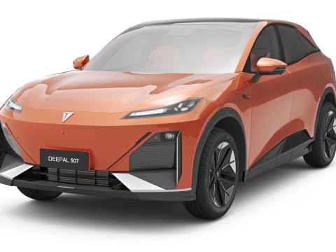 2025 Deepal S07 With Interior 3D Модель