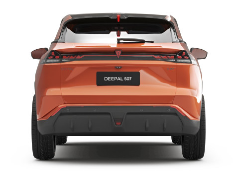 2025 Deepal S07 With Interior 3D मॉडल