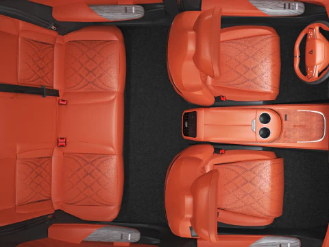 2025 Deepal S07 With Interior 3D Model