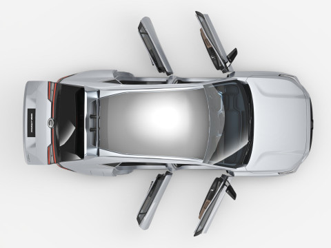 2025 GAC GS4 Max With Interior 3D Model