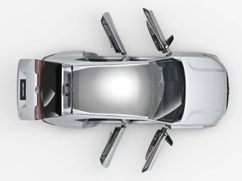 2025 GAC GS4 Max With Interior 3D Model