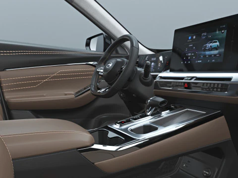 2025 GAC GS4 Max With Interior 3D Model