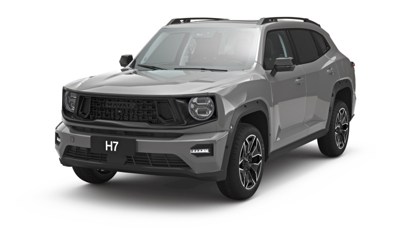 2025 GWM Haval H7 HEV con interior Modelo 3D .c4d .max .obj .3ds .fbx .stl .blend