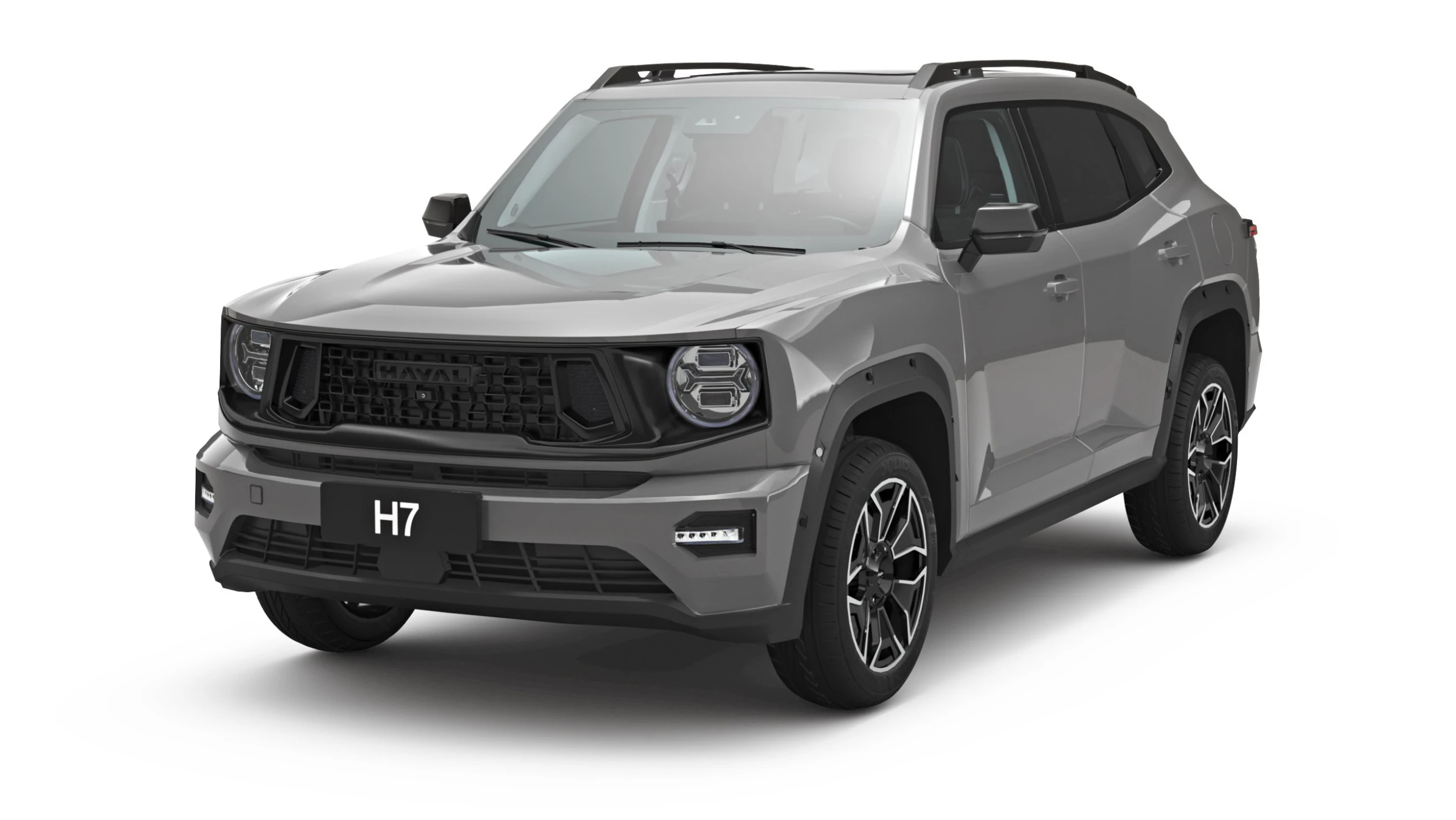 2025 GWM Haval H7 HEV with Interior 3D Model .c4d .max .obj .3ds .fbx .stl .blend 