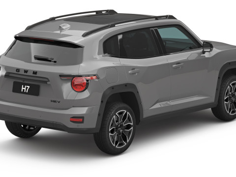 2025 GWM Haval H7 HEV con interior Modelo 3D