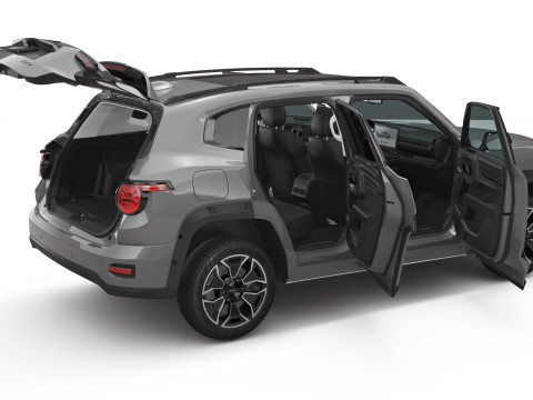 2025 GWM Haval H7 HEV con interior Modelo 3D