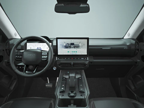 2025 GWM Haval H7 HEV with Interior 3D Model