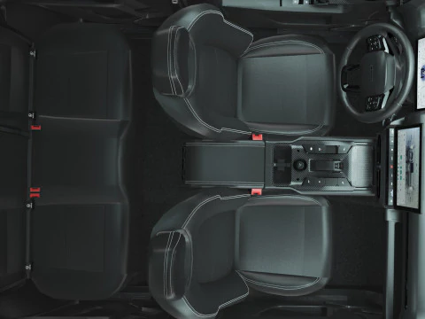 2025 GWM Haval H7 HEV with Interior 3D Model