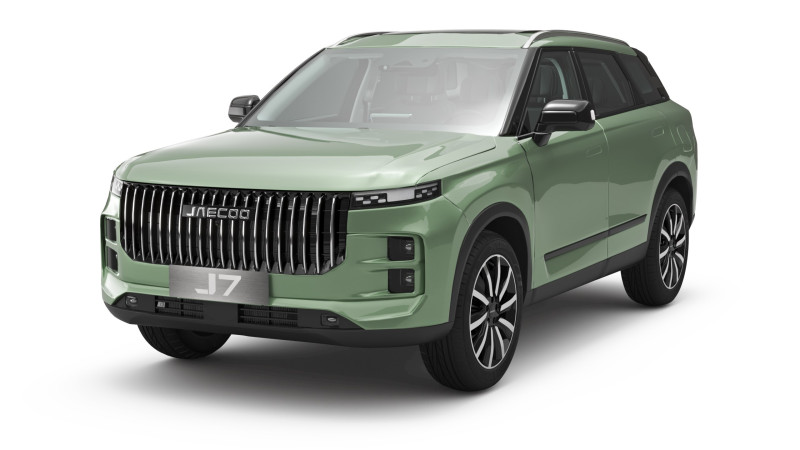 2025 Jaecoo J7 With Interior 3D Model .c4d .max .obj .3ds .fbx .stl .blend 