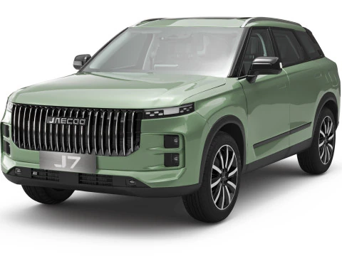 2025 Jaecoo J7 z wnętrzem Model 3D