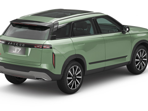 2025 Jaecoo J7 With Interior 3D Model