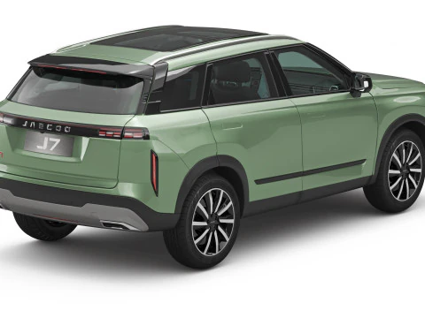 2025 Jaecoo J7 With Interior 3D Model