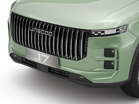 2025 Jaecoo J7 With Interior 3D Model