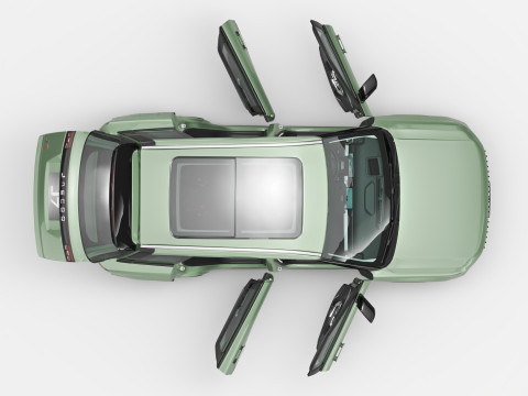 2025 Jaecoo J7 With Interior 3D Model