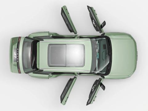 2025 Jaecoo J7 With Interior 3D Model