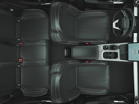 2025 Jaecoo J7 With Interior 3D Model