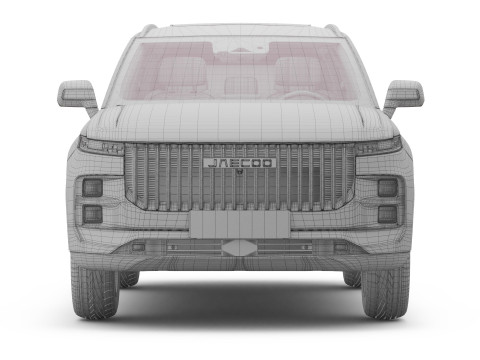 2025 Jaecoo J7 With Interior 3D Model