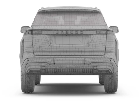 2025 Jaecoo J7 With Interior 3D Model