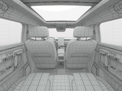 2025 Jaecoo J7 With Interior 3D Model