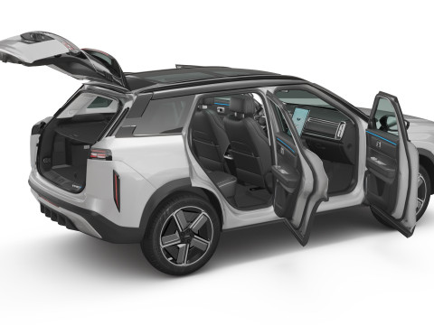 2025 Jaecoo J7 SHS with Interior 3D 모델