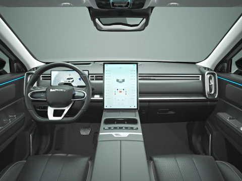 2025 Jaecoo J7 SHS with Interior 3D Model
