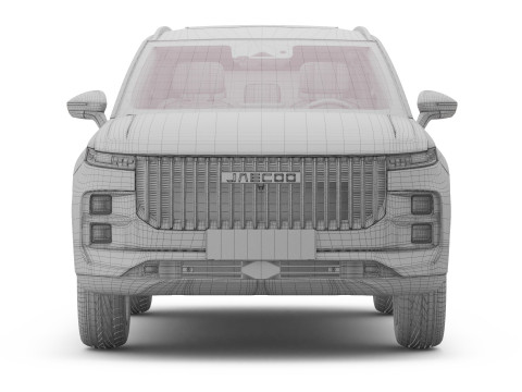 2025 Jaecoo J7 SHS with Interior 3D 모델