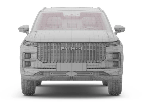 2025 Jaecoo J7 SHS with Interior 3D Model