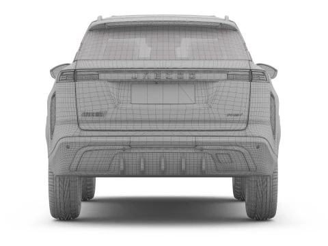 2025 Jaecoo J7 SHS with Interior 3D Model