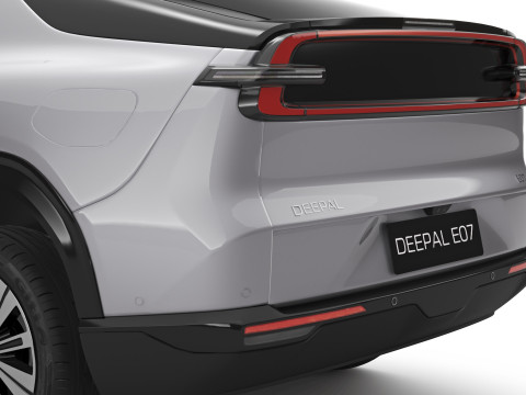 2026 Deepal E07 with Interior 3D Model