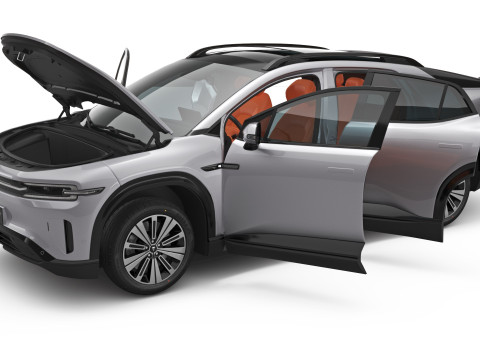 2026 Deepal E07 with Interior 3D Model