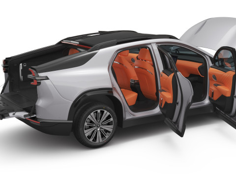 2026 Deepal E07 with Interior 3D Model