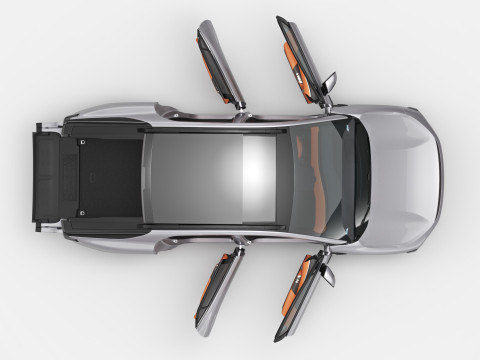 2026 Deepal E07 with Interior 3D Model