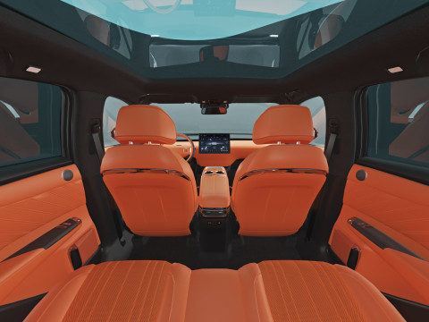 2026 Deepal E07 with Interior 3D Model