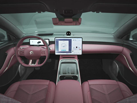 2025 Nio ET5 Touring with Interior 3D Model