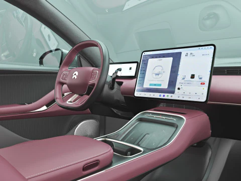 2025 Nio ET5 Touring with Interior 3D Model