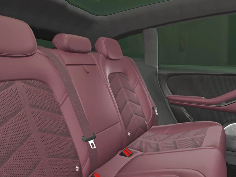 2025 Nio ET5 Touring with Interior 3D Model