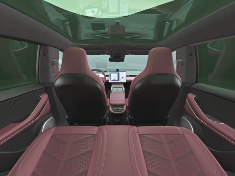 2025 Nio ET5 Touring with Interior 3D मॉडल